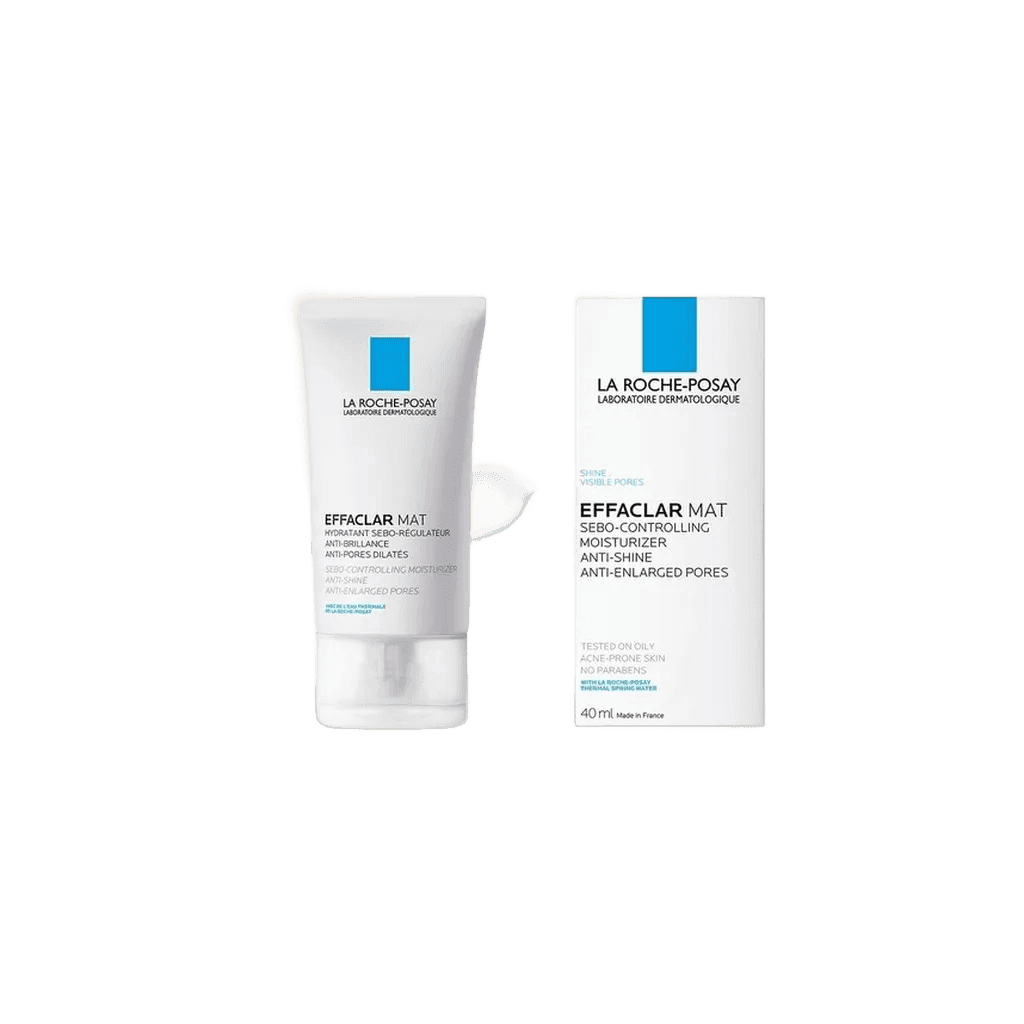 La Roche-Posay – Effaclar Mat Soin Hydratant Matifiant 40ml | Peaux Sèches
