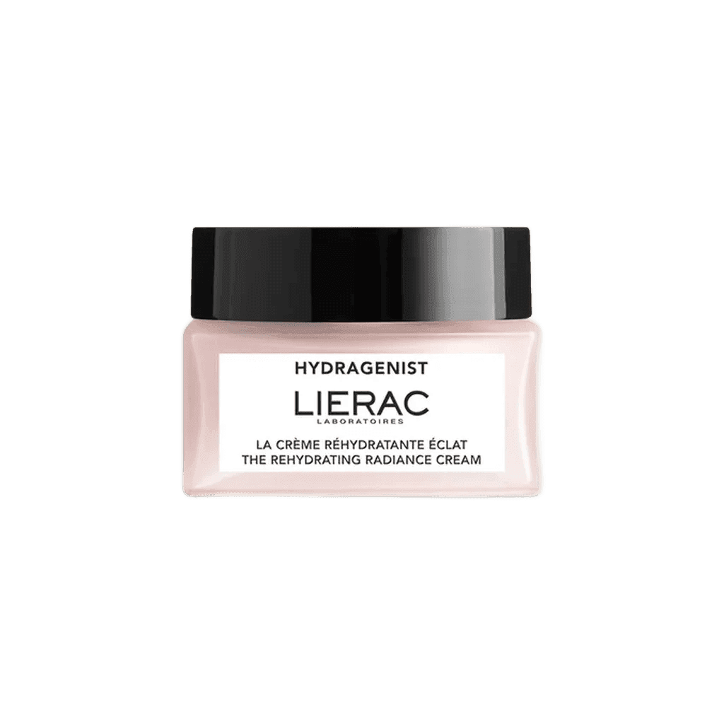 Lierac – Hydragenist Crème Hydratante Réhydratante Éclat 50ml | Peaux Sèches