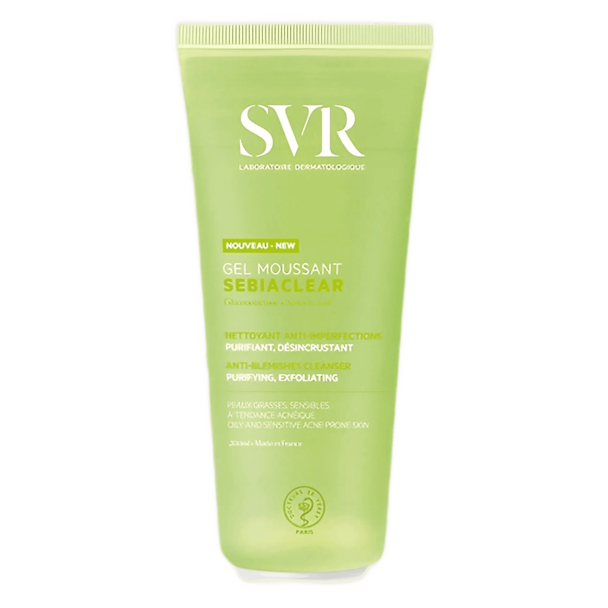 SVR – Sebiaclear Gel Nettoyant Peaux Grasses et à Tendance Acnéique 200ml