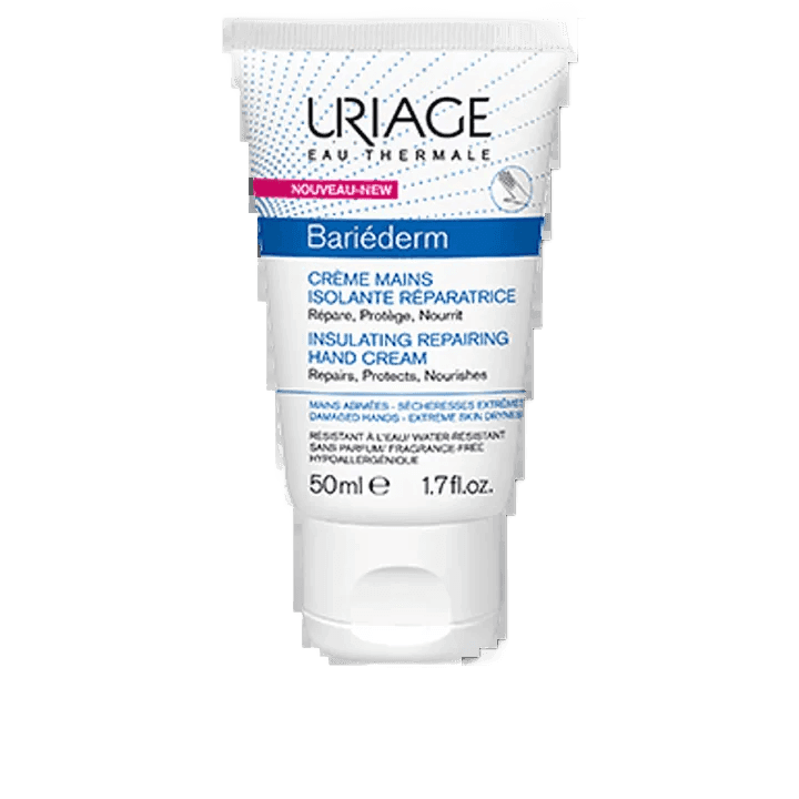 Uriage – Bariederm Crème Isolante Réparatrice Mains 50ml