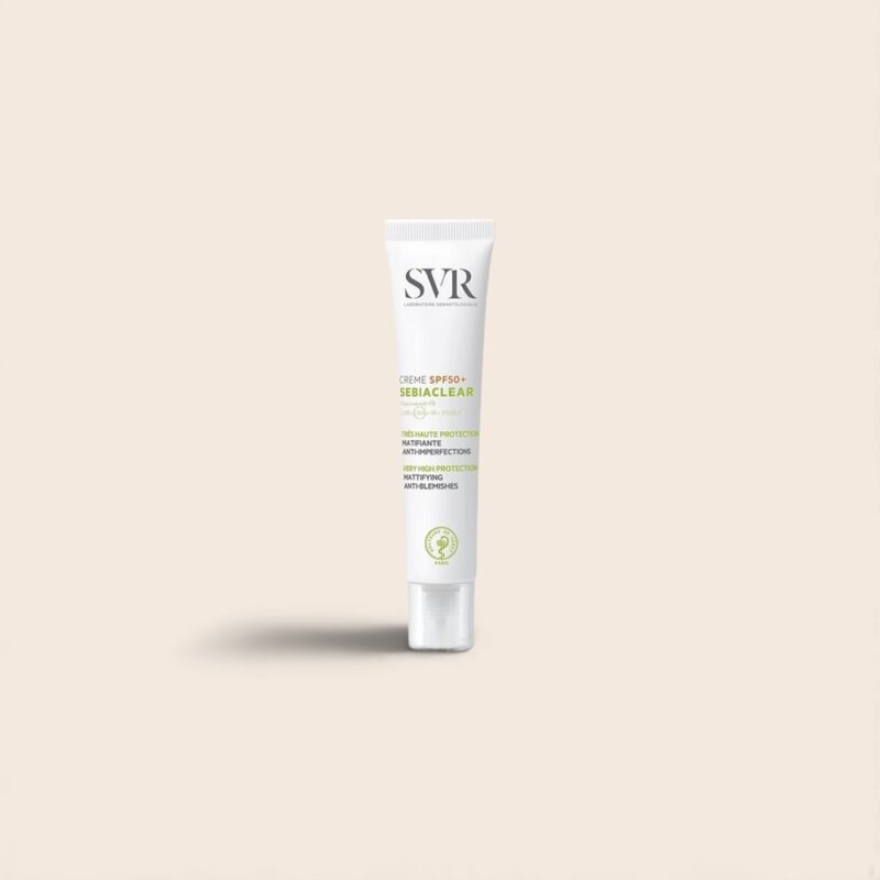 SVR - Sebiaclear SPF50+ Crème Mattifiante Anti-Imperfections pour le Visage 40ml