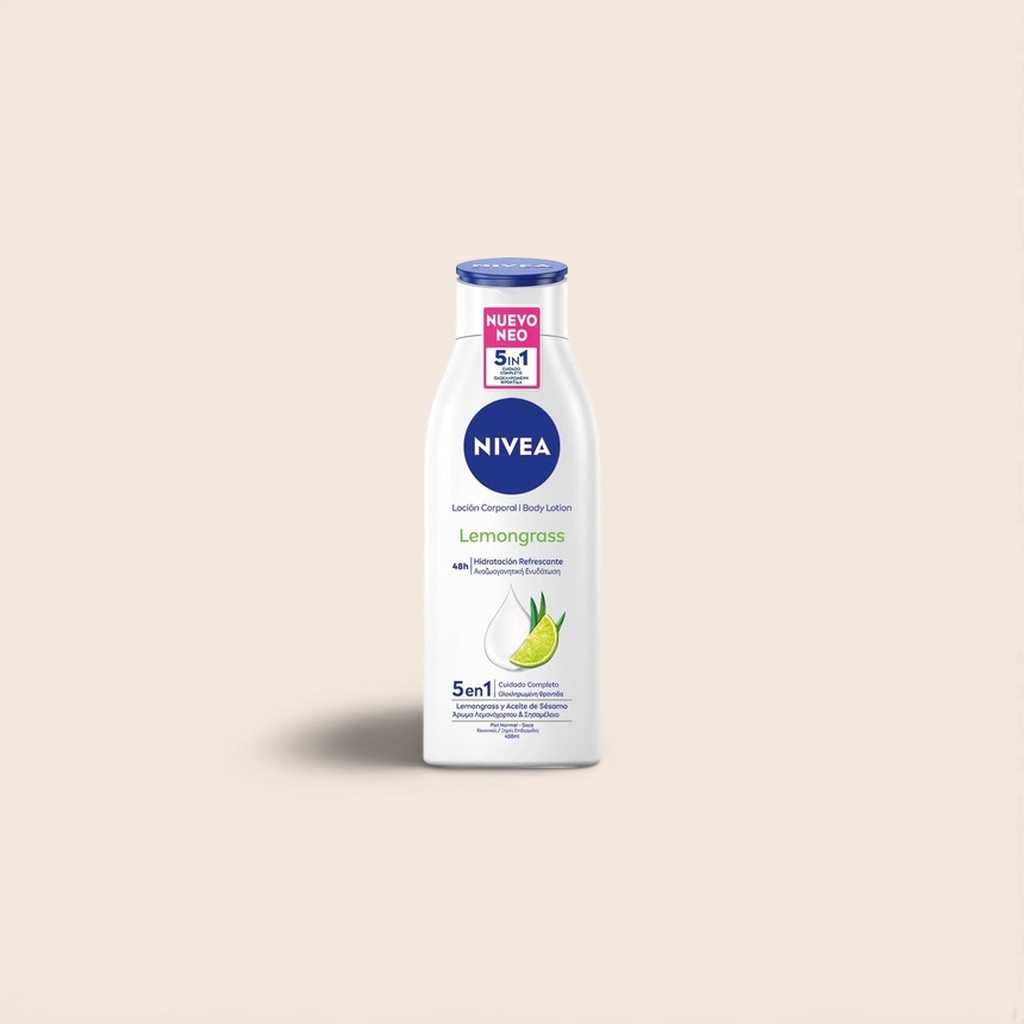 Nivea - Lemongrass Body Lotion 5 en 1 400ml