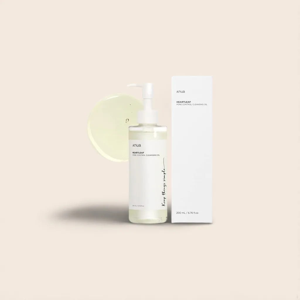 Anua - Heartleaf Contrôle des Pores Huile Démaquillante (200ml) | Acheter Dakar | SEN'GARMI