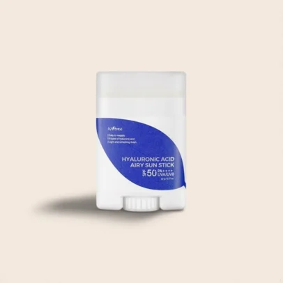 Isntree - Acide Hyaluronique Aérien Stick Solaire SPF 50+ PA++++ (22 g) | Acheter Dakar | SEN'GARMI