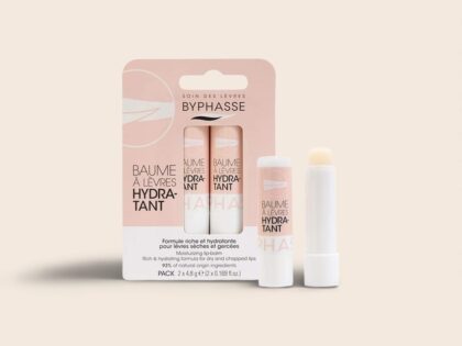 Byphasse - Baume à lèvres hydratant Rose (2x unités)