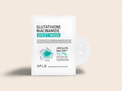 APLB - Masque de soin aux glutathiones et niacinamide 25ml