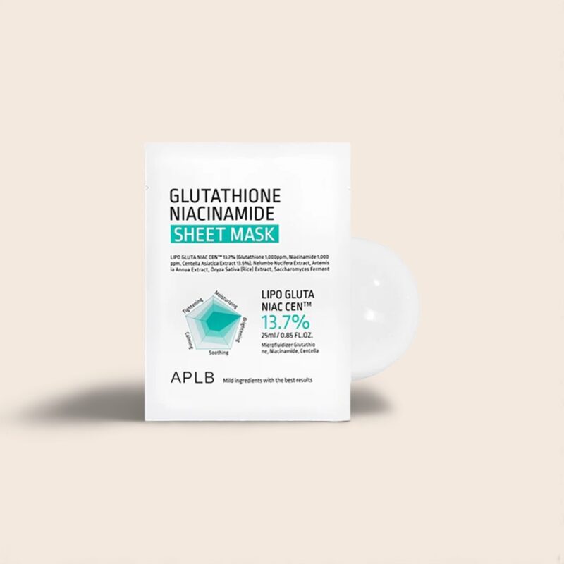 APLB - Masque de soin aux glutathiones et niacinamide 25ml