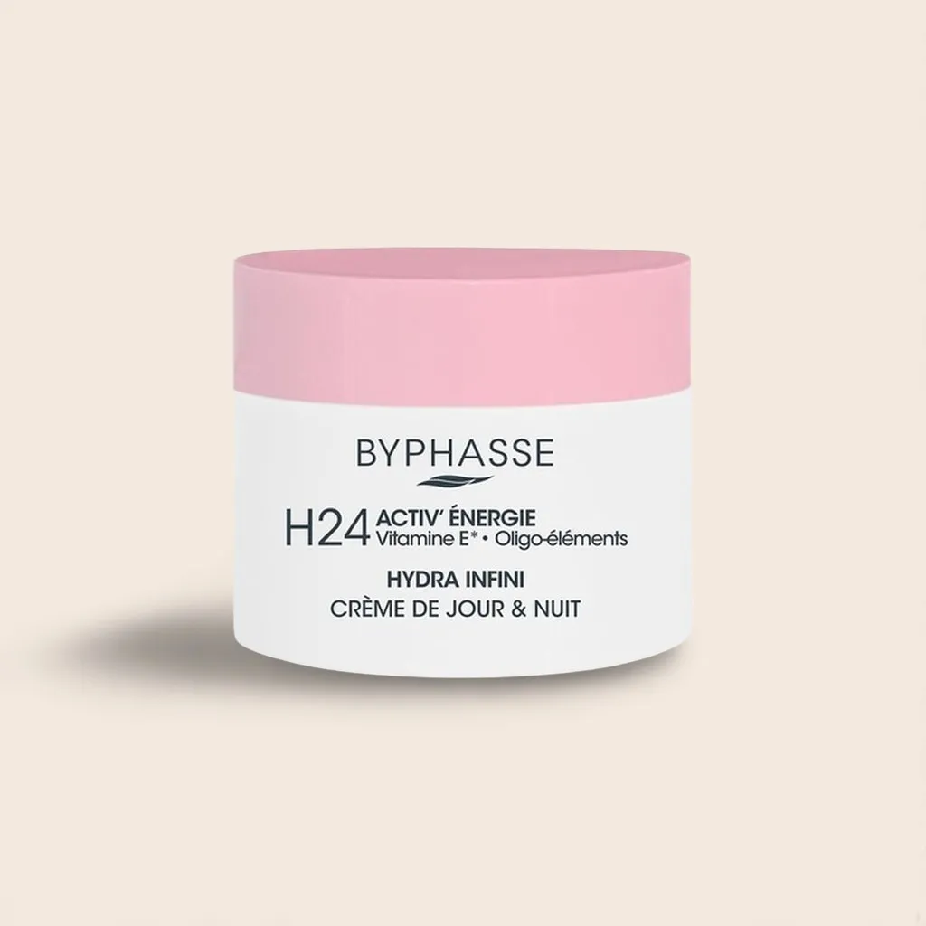 Byphasse - 24H Hydra Infini Crème Jour et Nuit 50ml | Acheter Dakar | SEN'GARMI