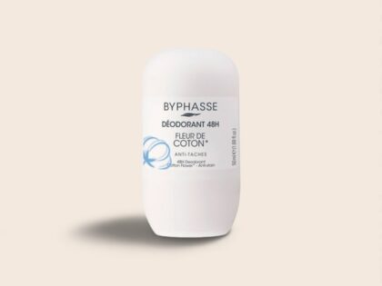 Byphasse – Déodorant Roll-On Fleur de Coton 50ml - Sengarmi Senegal