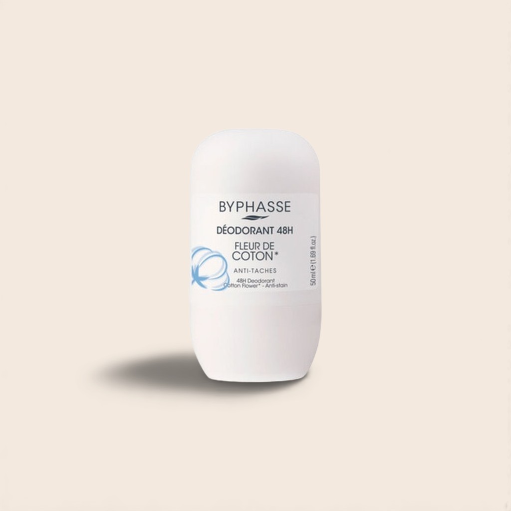 Byphasse - Déodorant Roll-On Fleur de Coton 50ml