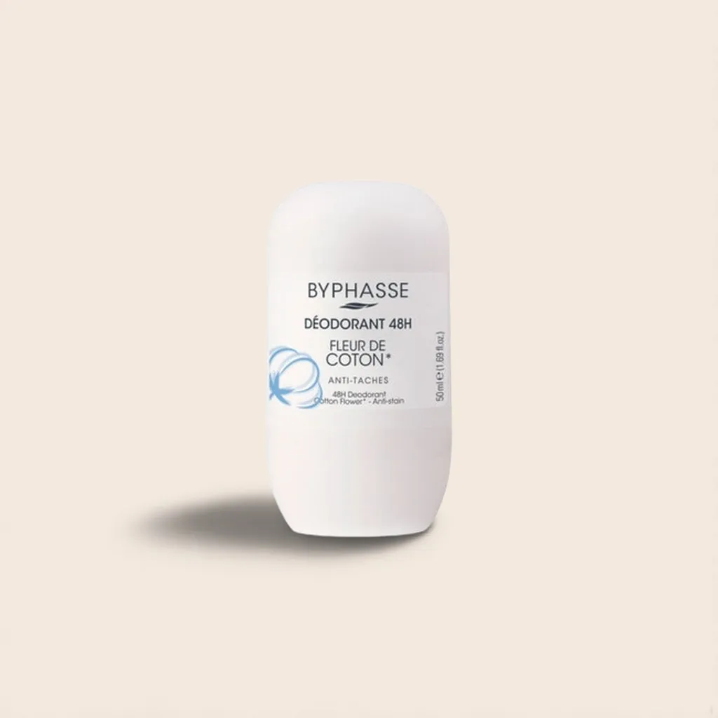 Byphasse - Déodorant Roll - On Fleur de Coton 50ml | Acheter Dakar | SEN'GARMI