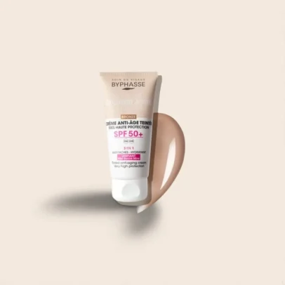 Byphasse - Crème Visage Anti-Âge Teintée SPF 50 Bronze 50ml | Acheter Dakar | SEN'GARMI