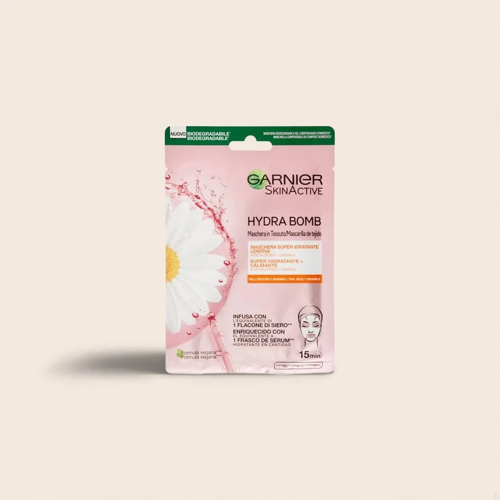 Garnier - SkinActive Hydra Bomb Masque Tissu Super - Hydratant Apaisant 32g | Acheter Dakar | SEN'GARMI