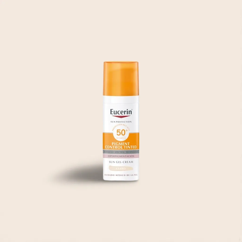 Eucerin - Sun Visage Pigment Control Fluid Teinté Light 50ml | Acheter Dakar | SEN'GARMI
