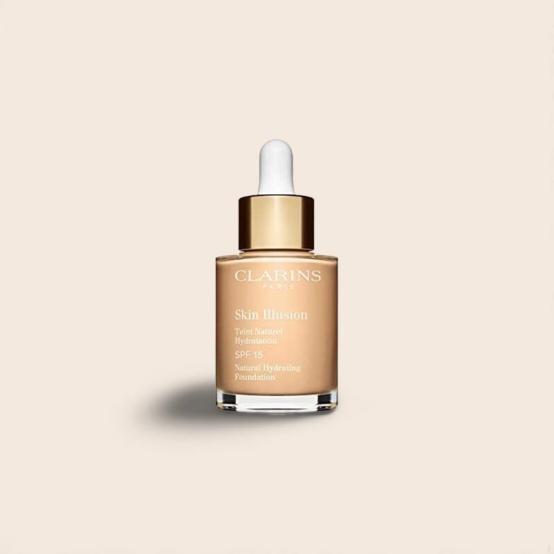 Clarins - Skin Illusion Fond de Teint Hydratant Naturel SPF 15 101 Linen 30ml