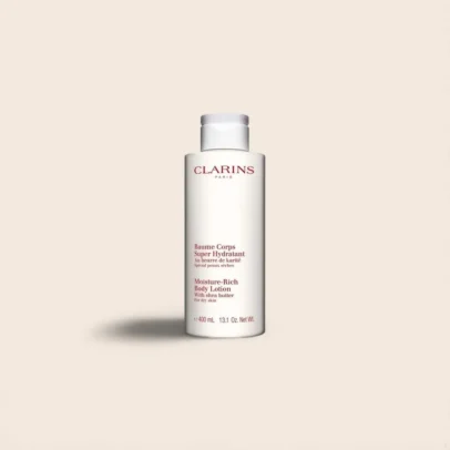 Clarins - Lait Corps Hydratant aux Beurres de Karité 200ml | Peaux Sèches | Acheter Dakar | SEN'GARMI