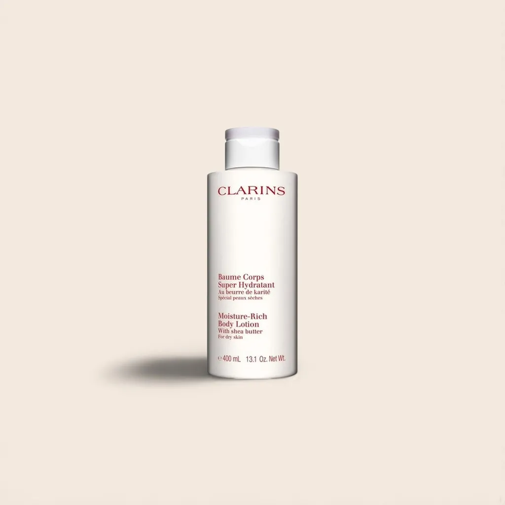Clarins - Lait Corps Hydratant aux Beurres de Karité 200ml | Peaux Sèches | Acheter Dakar | SEN'GARMI
