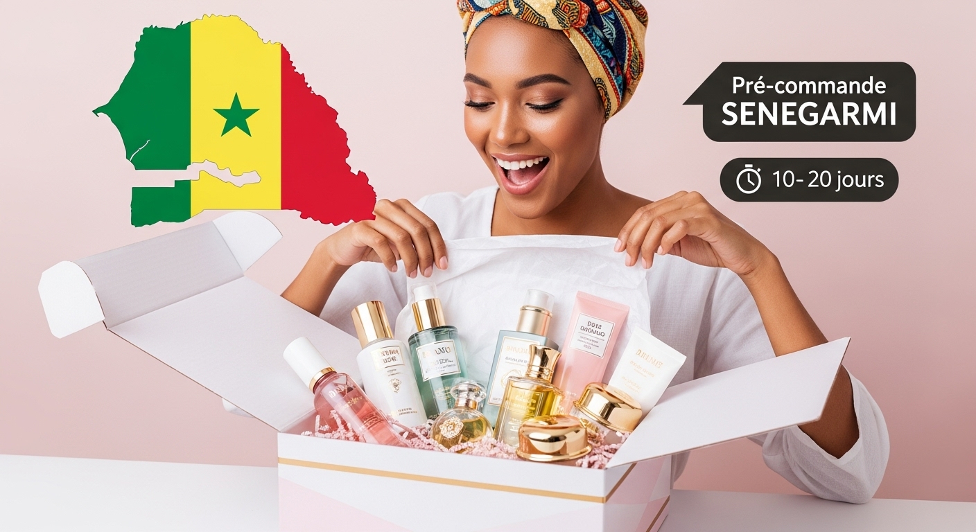 Produits Cosmétiques Introuvables au Sénégal : La Solution
