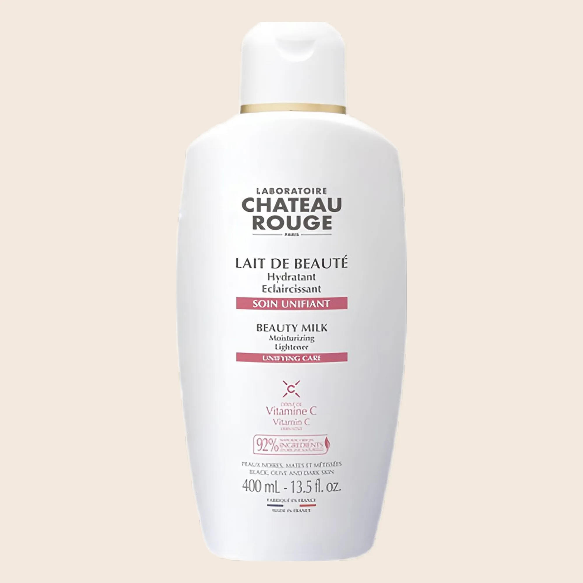 Chateau Rouge - Beauty Milk Hydratant & Unifiant Visage et Corps 400ml | Peaux Sèches | Acheter Dakar | SEN'GARMI