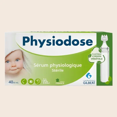 Gilbert - Physiodose Séreum physiologique stérile 40 doses végétales x 5 ml | Acheter Dakar | SEN'GARMI