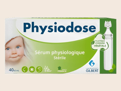 Gilbert - Physiodose Séreum physiologique stérile 40 doses végétales x 5 ml