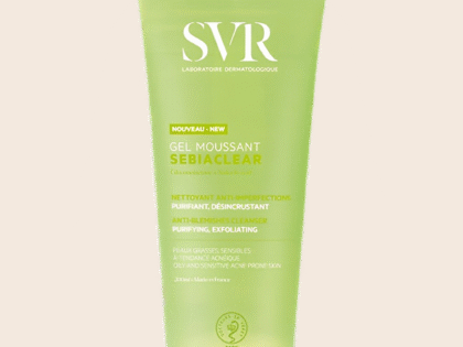 SVR - Sebiaclear Gel Nettoyant Peaux Grasses et à Tendance Acnéique 200ml