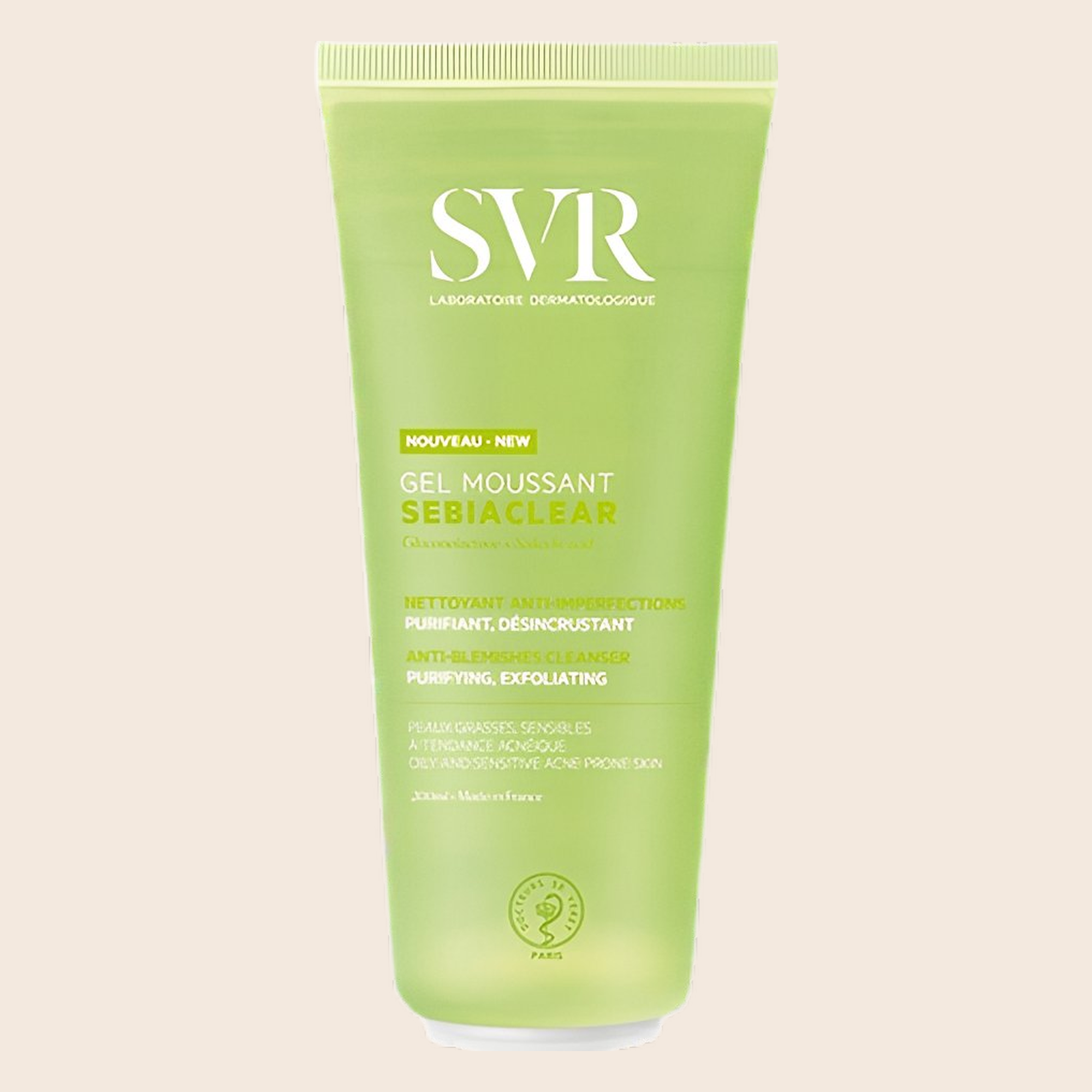 SVR - Sebiaclear Gel Nettoyant Peaux Grasses et à Tendance Acnéique 200ml