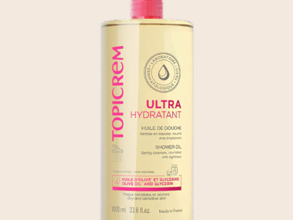 Topicrem - Recharge ultra hydratante huile de douche à l'huile d'olive et glycérine 1000 ml
