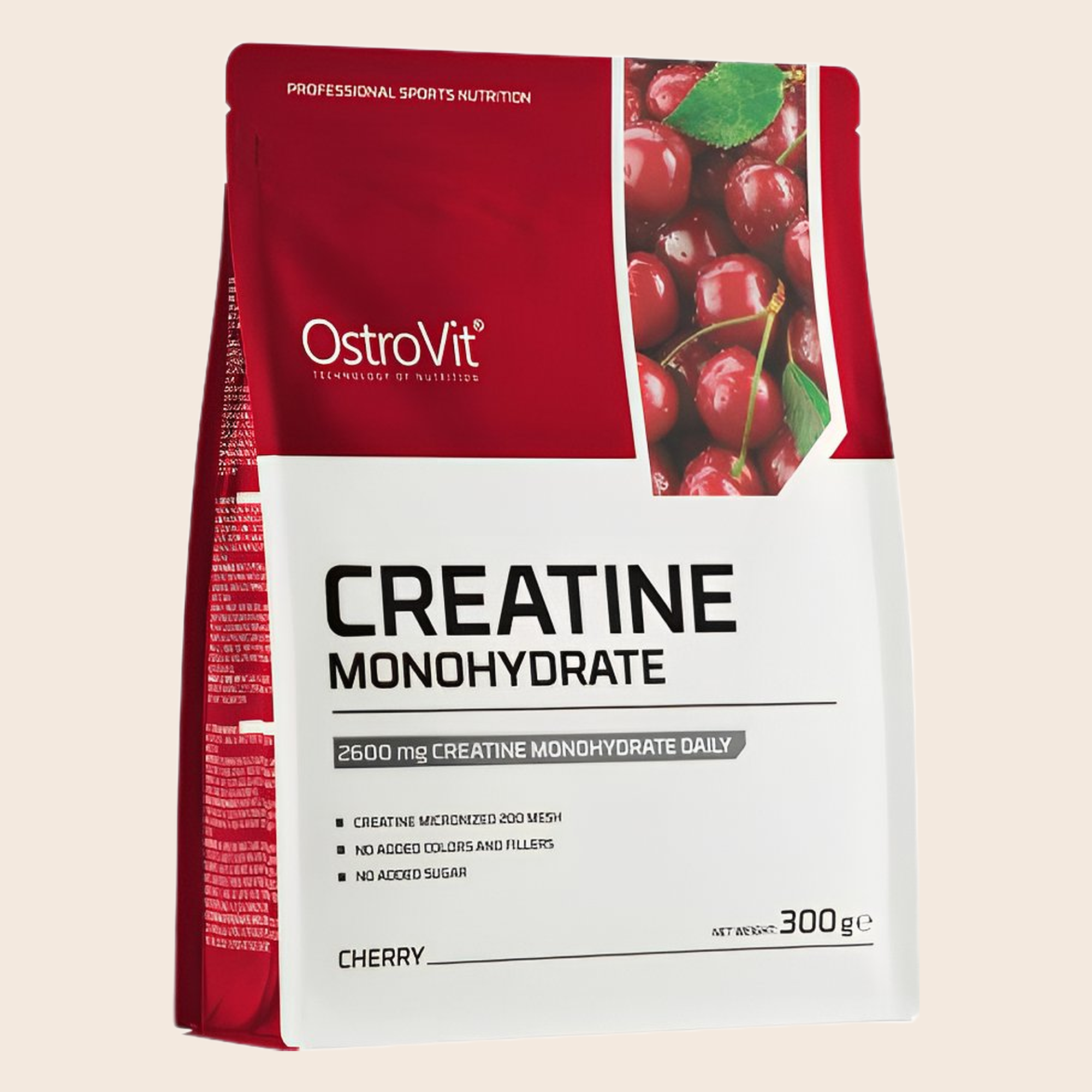 OstroVit - Créatine Monohydrate Cherry 300g
