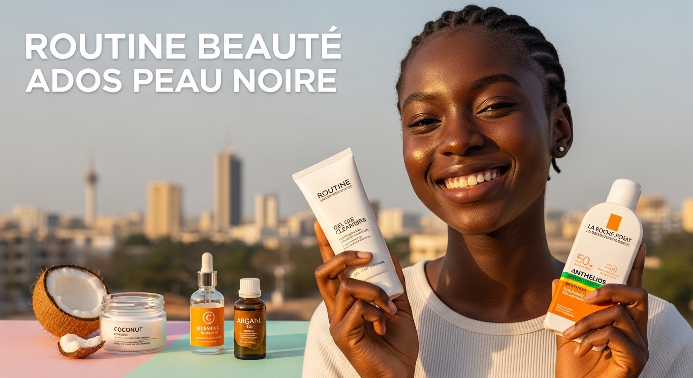 Routine beauté ados : soins peaux noires et métissées