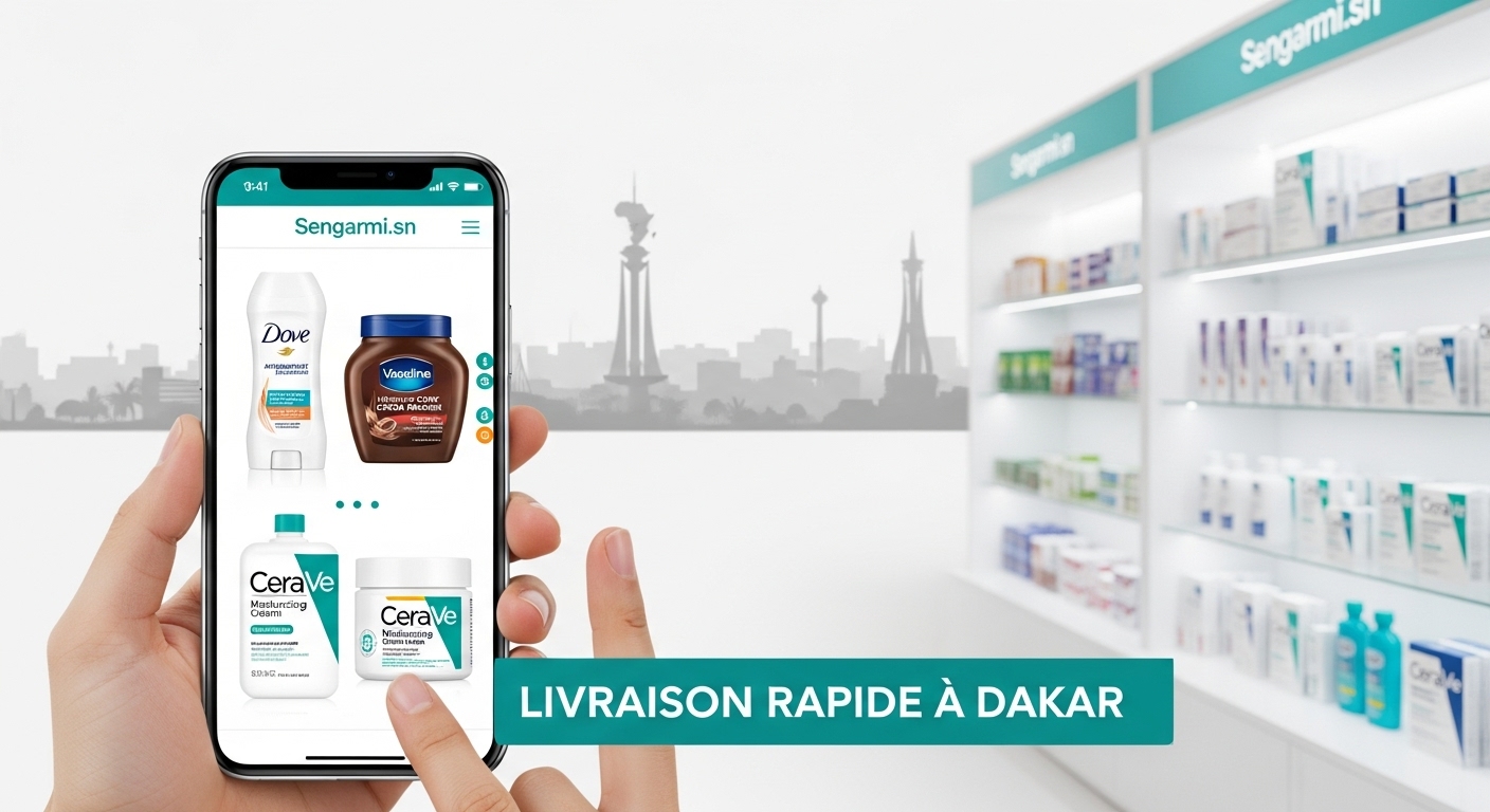 Où acheter Dove, Vaseline, CeraVe à Dakar ? Guide 2025
