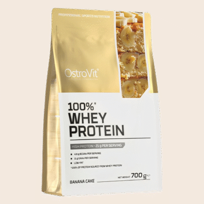 OstroVit - 100% Whey Protein Gâteau à la banane 700g