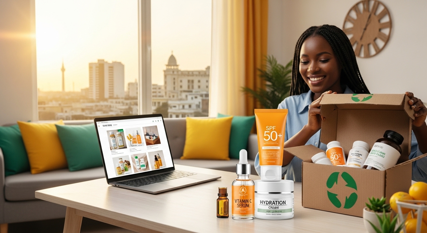 Meilleures Boutiques Cosmétiques en Ligne au Sénégal 2025