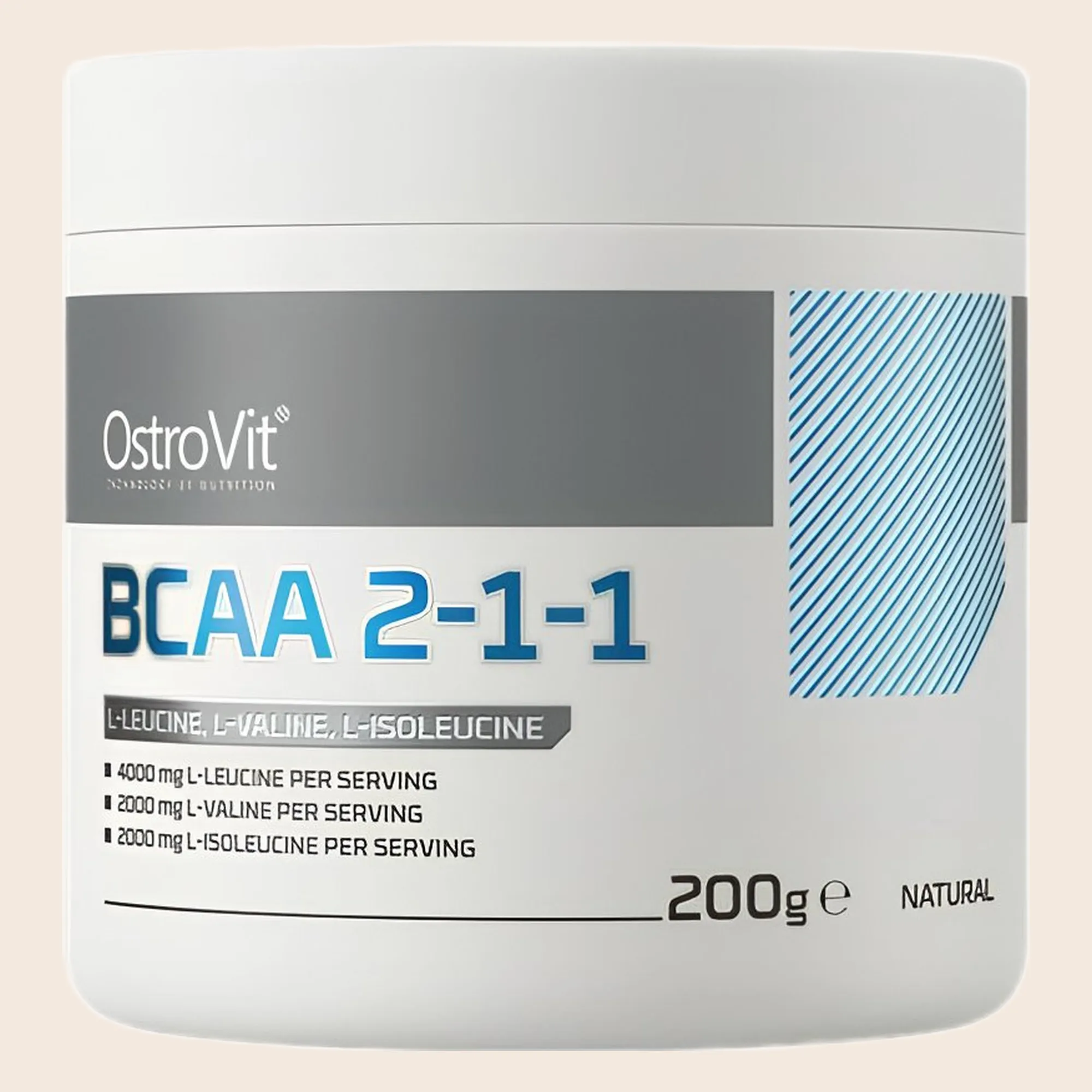 OstroVit - BCAA 2 - 1 - 1 Citron 200 g | Acheter Dakar | SEN'GARMI