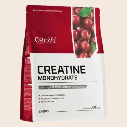 OstroVit - Créatine Monohydrate Cerise 300g | Acheter Dakar | SEN'GARMI