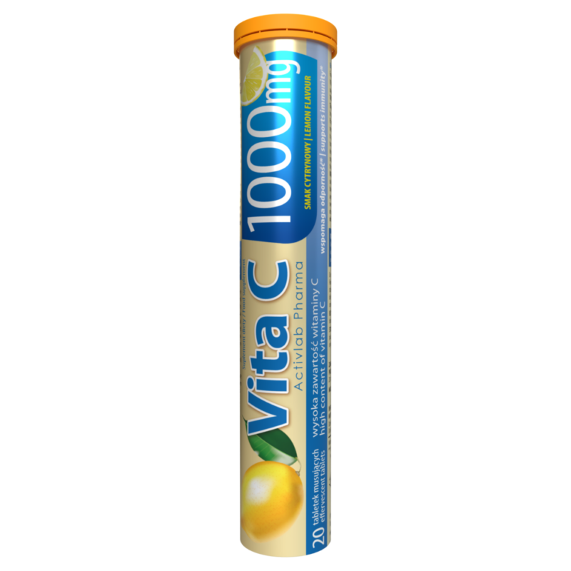 Activlab – Vitamine C 1000 mg (Citron)