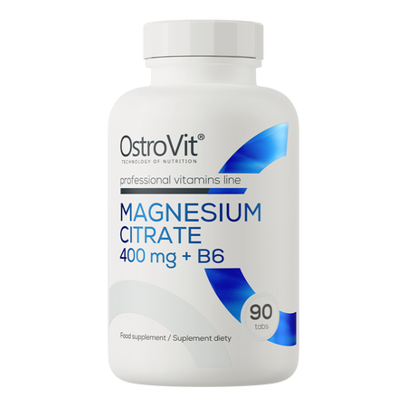 OstroVit – Magnésium Citrate 400mg + B6 90 comprimés - Dakar Sénégal