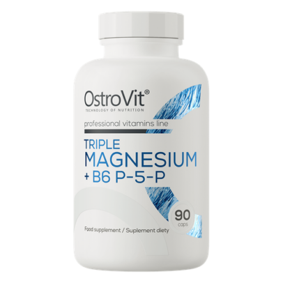 OstroVit – Triple Magnésium + B6 P-5-P 90 caps - Dakar Sénégal