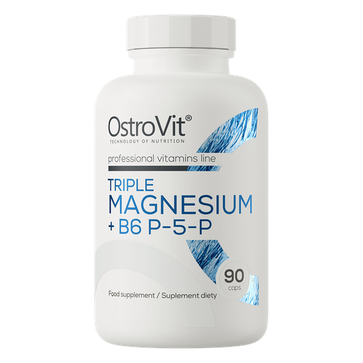 OstroVit – Triple Magnésium + B6 P-5-P 90 caps - Dakar Sénégal