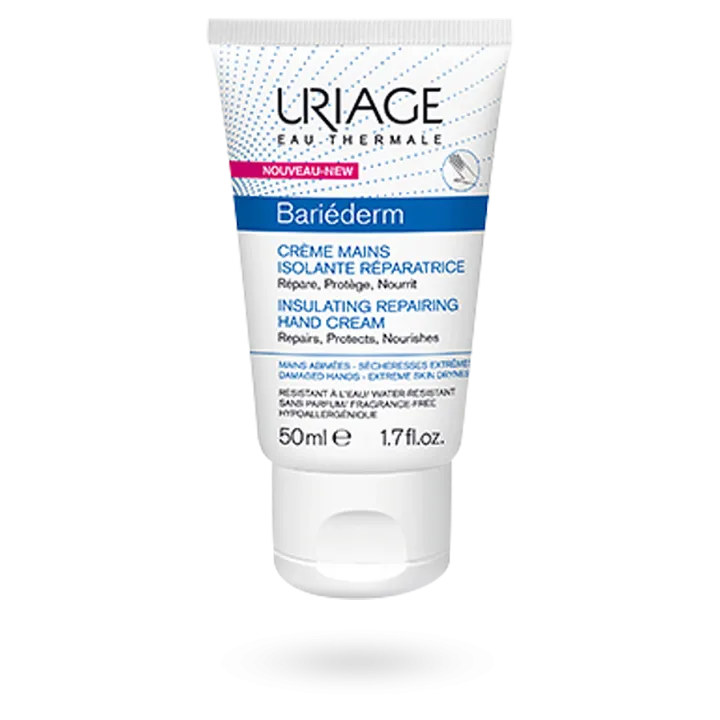 Uriage – Bariederm Crème Isolante Réparatrice Mains 50ml